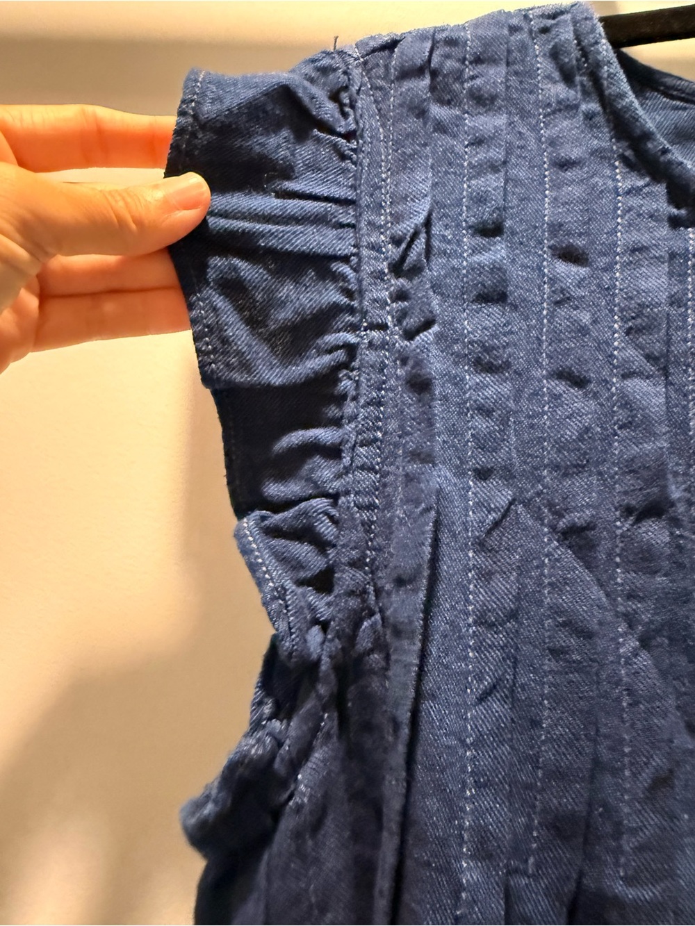 Pilcro Anthropologie Jade 100% Cotton Pintucked Dress NWT! - Picture 6 of 8